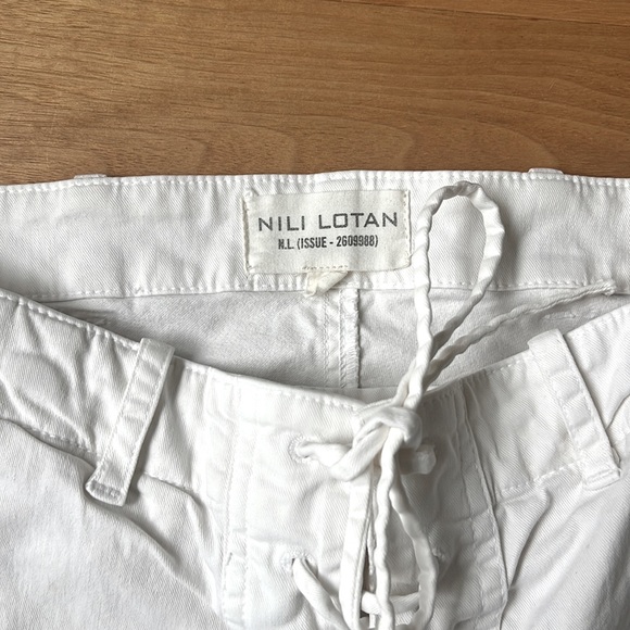 Nili Lotan Lace Up Military Joggers - Picture 4 of 6